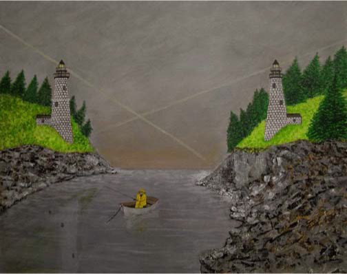 Fishing at the Lighthouses